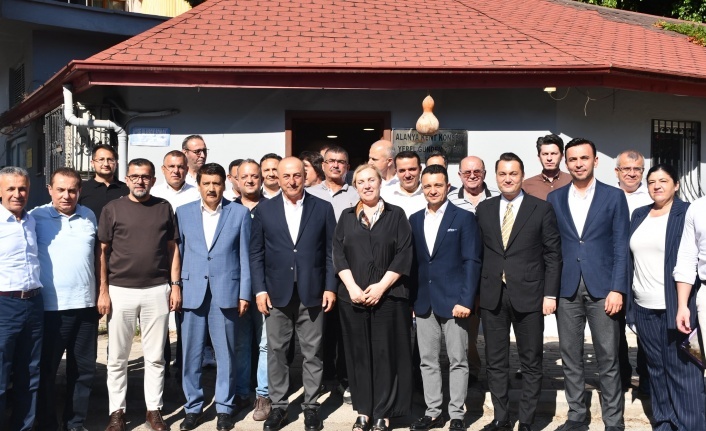 Çavuşoğlu’ndan Kent Konseyine ziyaret