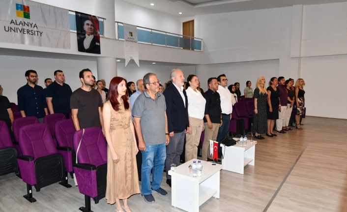 Alanya Üniversitesi'nde 15 Temmuz ruhu yaşatıldı!